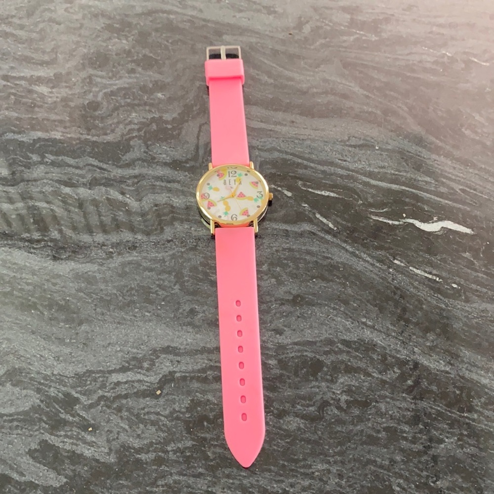 pink watch